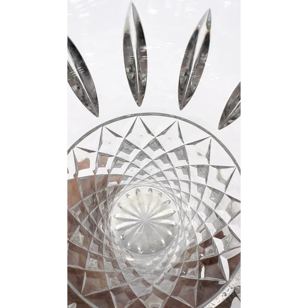 WORLD'S FINERY IMPERLUX HANDCUT LEAD CRYSTAL 24% РЬС VASE